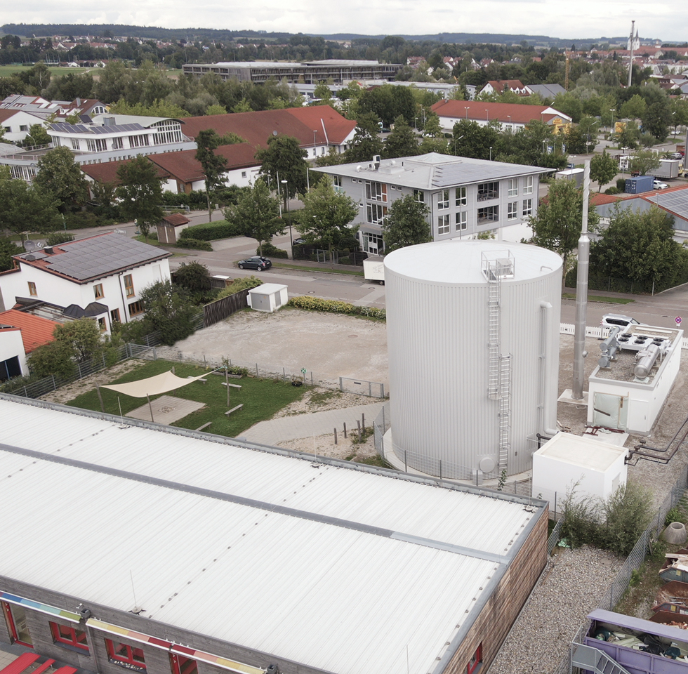 Referenz - Projekt - Hans van Bebber - Grosspufferspeicher - Waermespeicher - Markt Indersdorf - Kommunale Wärmeplanung