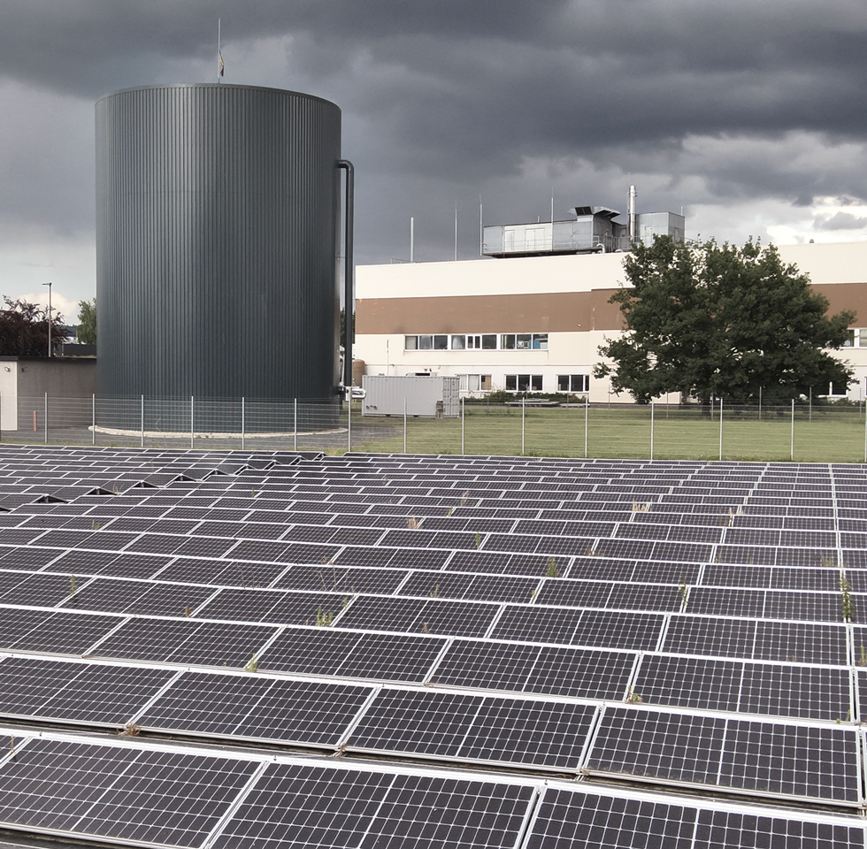 Referenz - Projekt - Hans van Bebber - Grosser Waermespeicher - Grosspufferspeicher - Bioenergie - Ambergau