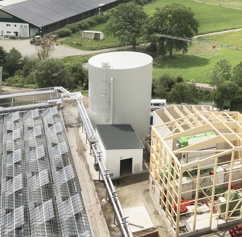 Referenz - Projekt - Hans van Bebber - Grosser - Pufferspeicher - Waermespeicher - Gartenbau Pelzl - Kirchheim - Bioland