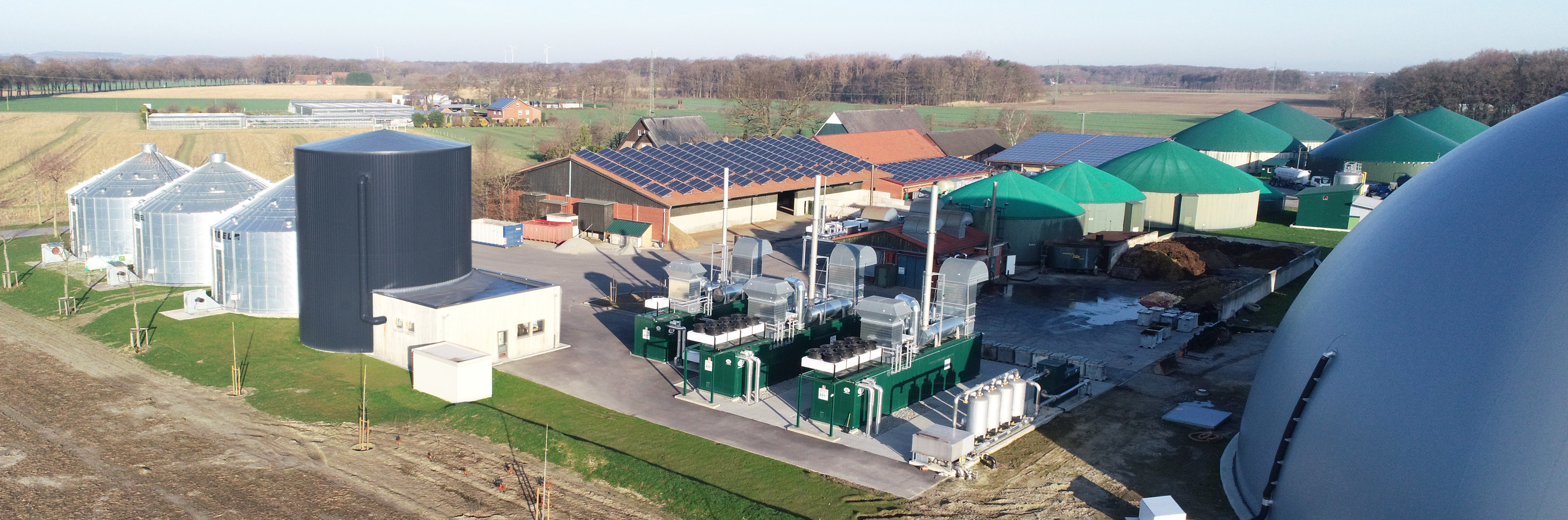 Hans van Bebber - wissenswertes - grosspufferspeicher und Biogas-BHKW